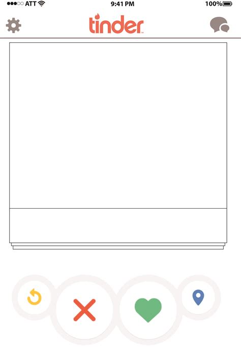 Blank Dating Profile Template